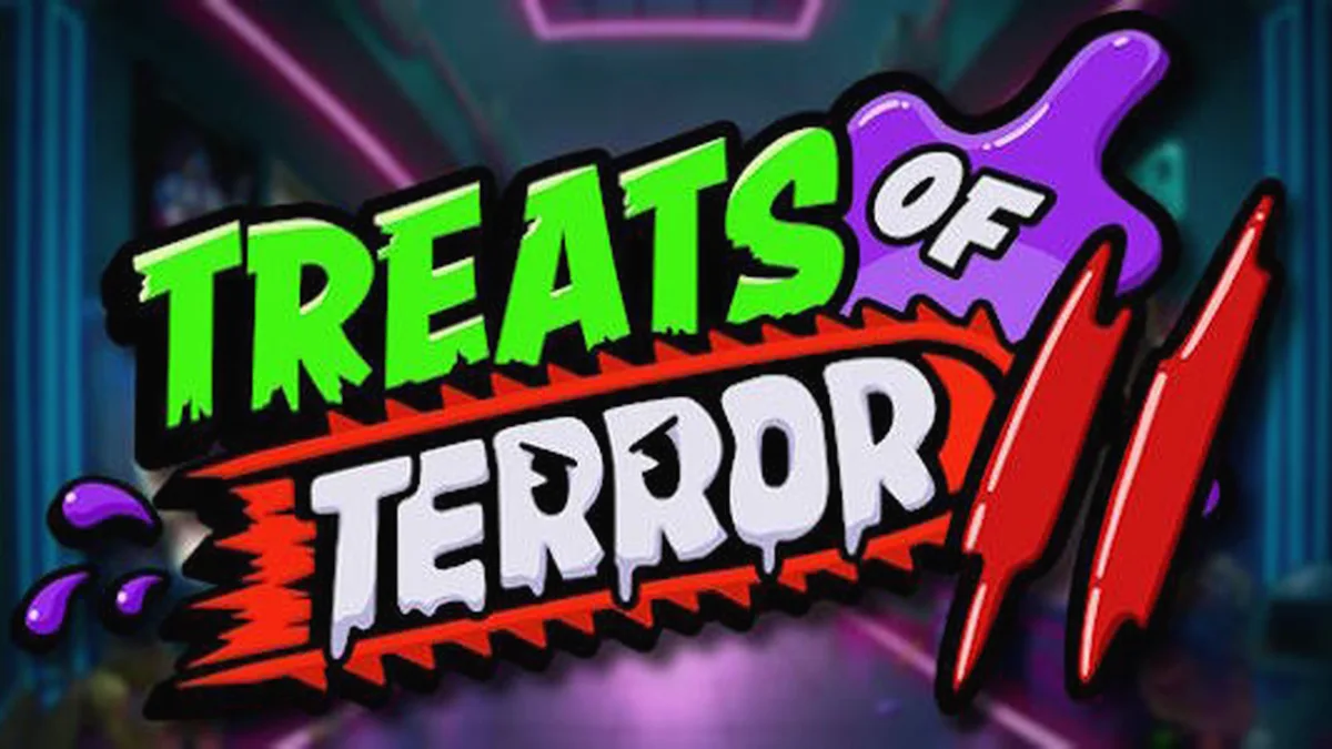 Tampilan visual karakter Gobstopper jahat dalam permainan slot Treats of Terror II